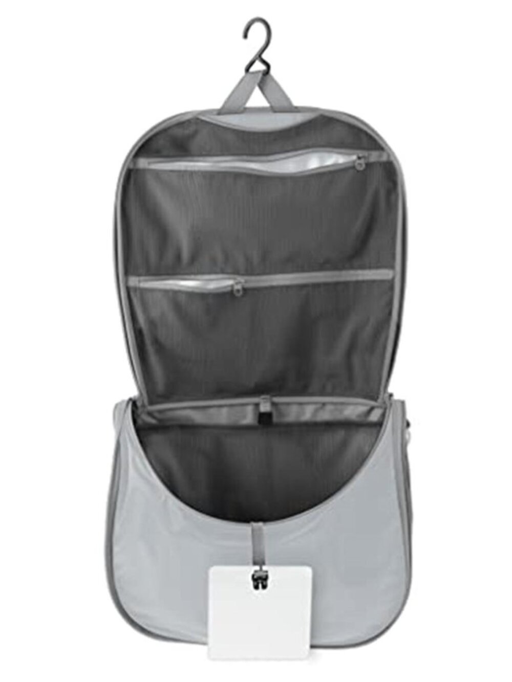 Large Hanging Toiletry Bag Travel Organizer Dopp Kit Grey Toiletries Bag